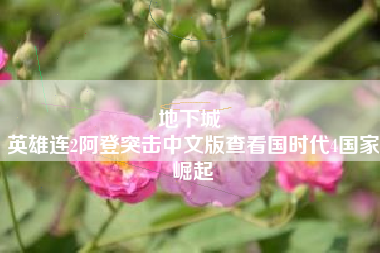 地下城 
英雄连2阿登突击中文版查看国时代4国家崛起