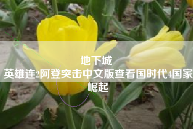 地下城 
英雄连2阿登突击中文版查看国时代4国家崛起