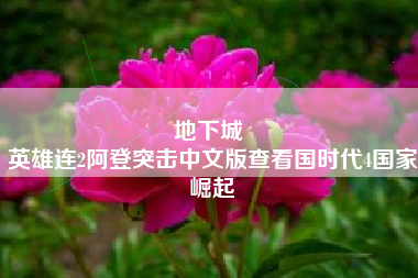 地下城 
英雄连2阿登突击中文版查看国时代4国家崛起