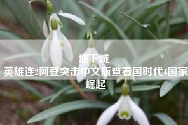 地下城 
英雄连2阿登突击中文版查看国时代4国家崛起