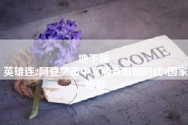 地下城 
英雄连2阿登突击中文版查看国时代4国家崛起