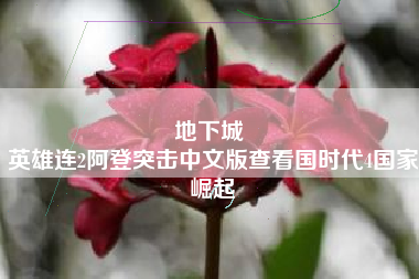 地下城 
英雄连2阿登突击中文版查看国时代4国家崛起