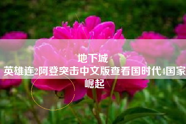 地下城 
英雄连2阿登突击中文版查看国时代4国家崛起