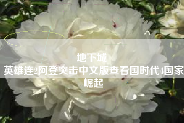 地下城 
英雄连2阿登突击中文版查看国时代4国家崛起