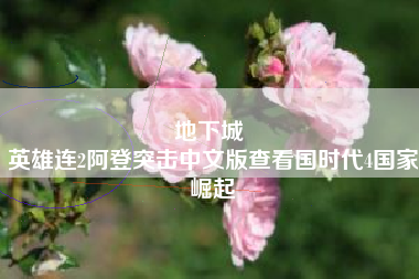 地下城 
英雄连2阿登突击中文版查看国时代4国家崛起