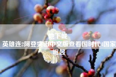 地下城 
英雄连2阿登突击中文版查看国时代4国家崛起