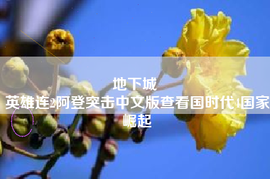 地下城 
英雄连2阿登突击中文版查看国时代4国家崛起