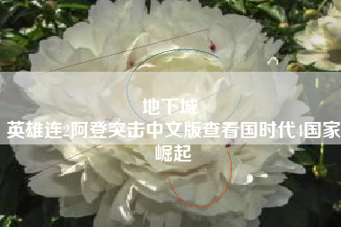 地下城 
英雄连2阿登突击中文版查看国时代4国家崛起