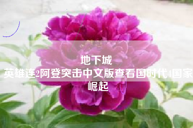 地下城 
英雄连2阿登突击中文版查看国时代4国家崛起