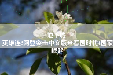 地下城 
英雄连2阿登突击中文版查看国时代4国家崛起