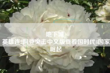 地下城 
英雄连2阿登突击中文版查看国时代4国家崛起