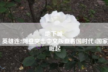 地下城 
英雄连2阿登突击中文版查看国时代4国家崛起