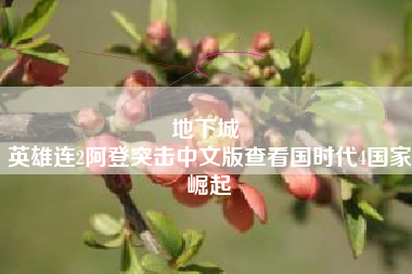 地下城 
英雄连2阿登突击中文版查看国时代4国家崛起