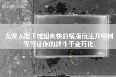 火柴人地下城超爽快的横版玩法升级树等等让你的战斗千变万化,