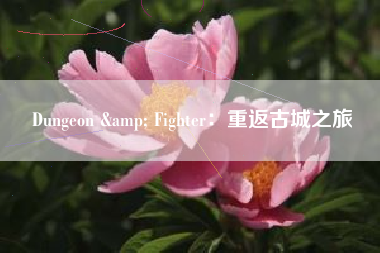 Dungeon & Fighter：重返古城之旅